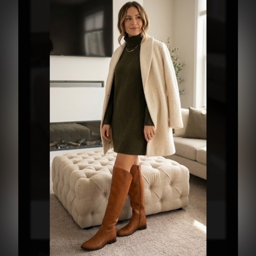 Easyspirit Zinc Brown Over the Knee Boots